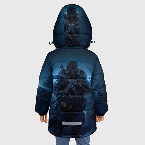 Зимняя куртка для девочки Wasteland 3 / 3D-Черный – фото 4
