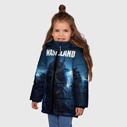 Куртка зимняя для девочки Wasteland 3, цвет: 3D-черный — фото 2