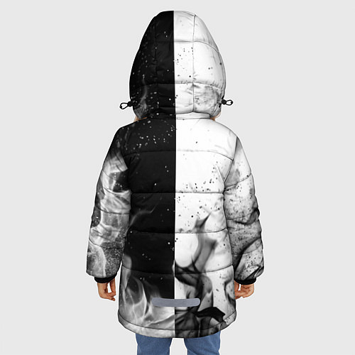 Зимняя куртка для девочки ASSASSINS CREED / 3D-Черный – фото 4