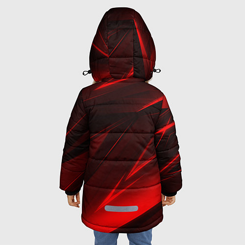 Зимняя куртка для девочки CITROEN / 3D-Черный – фото 4