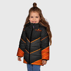 Куртка зимняя для девочки Counter-Strike, цвет: 3D-черный — фото 2