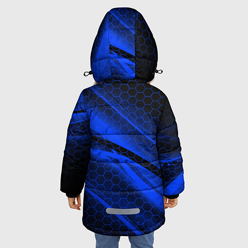 Зимняя куртка для девочки MICHAEL JORDAN AIR / 3D-Черный – фото 4