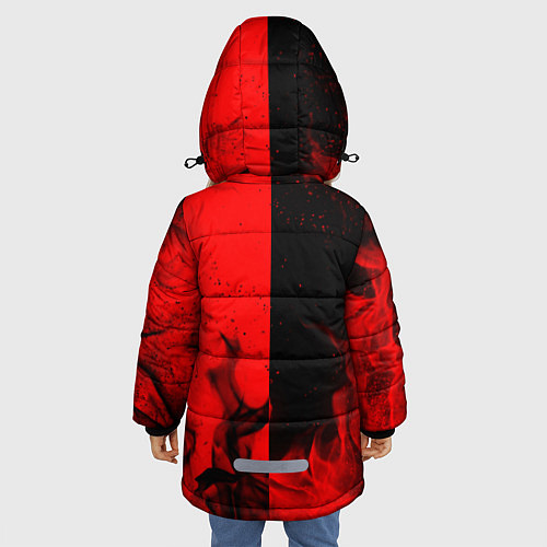 Зимняя куртка для девочки MICHAEL JORDAN AIR / 3D-Черный – фото 4