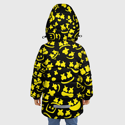 Зимняя куртка для девочки FORTNITE x MARSHMELLO / 3D-Черный – фото 4