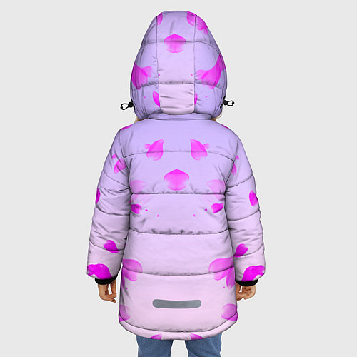 Зимняя куртка для девочки Sakura Spike Brawl Stars / 3D-Черный – фото 4