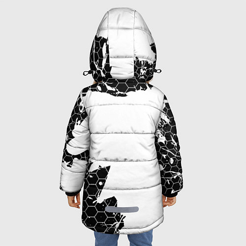 Зимняя куртка для девочки Michael Jordan 23 / 3D-Черный – фото 4