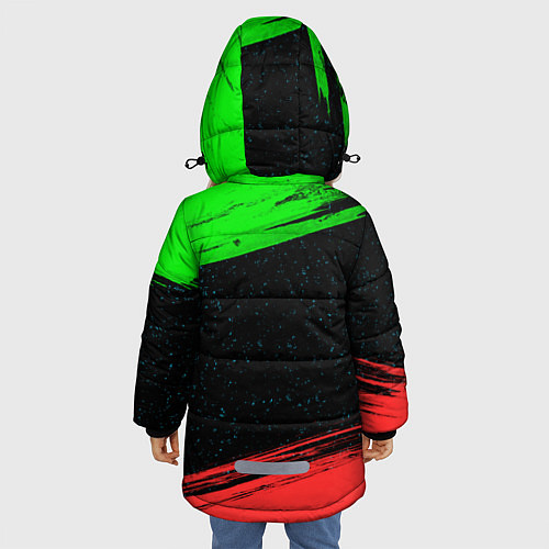 Зимняя куртка для девочки BRAWL STARS NEW SPROUT 8 / 3D-Черный – фото 4