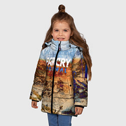 Куртка зимняя для девочки FARCRY:PRIMAL, цвет: 3D-черный — фото 2