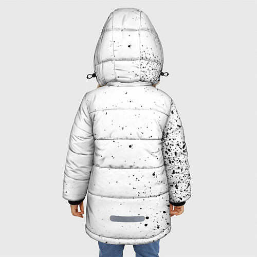 Зимняя куртка для девочки PAYTON MOORMEIER - ТИКТОК / 3D-Черный – фото 4