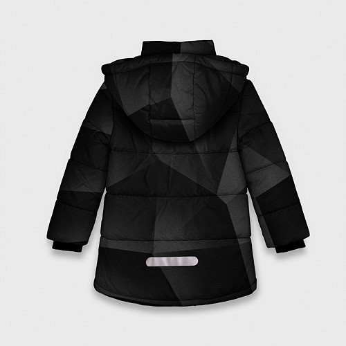 Зимняя куртка для девочки TOYOTA / 3D-Светло-серый – фото 2