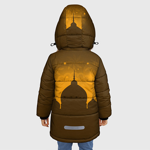 Зимняя куртка для девочки MORTIS BRAWL STARS / 3D-Черный – фото 4