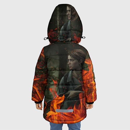 Зимняя куртка для девочки THE LAST OF US 2 / 3D-Черный – фото 4
