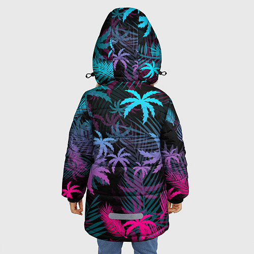 Зимняя куртка для девочки 6IX9INE 69 / 3D-Черный – фото 4