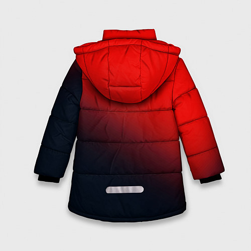 Зимняя куртка для девочки RED / 3D-Светло-серый – фото 2