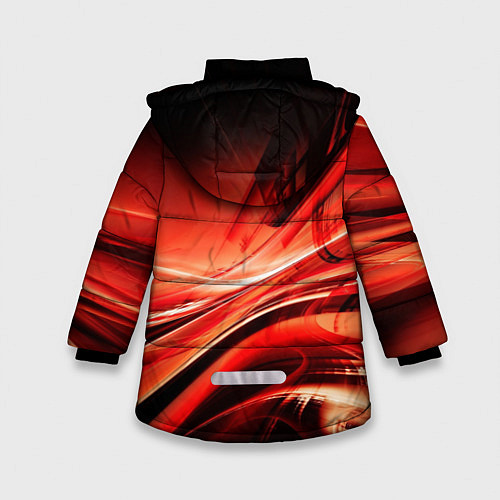 Зимняя куртка для девочки LEXUS / 3D-Светло-серый – фото 2