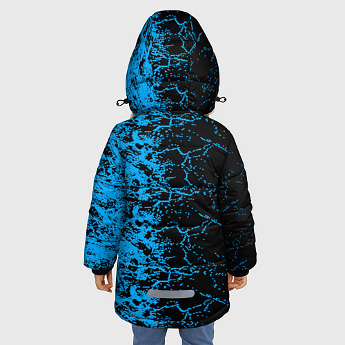 Зимняя куртка для девочки The Witcher / 3D-Черный – фото 4