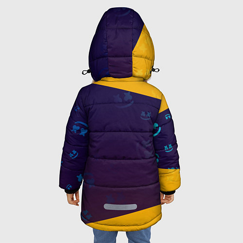 Зимняя куртка для девочки MARSHMELLO МАРШМЕЛЛОУ / 3D-Черный – фото 4