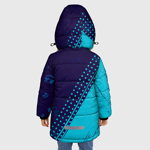 Зимняя куртка для девочки MARSHMELLO МАРШМЕЛЛОУ / 3D-Черный – фото 4