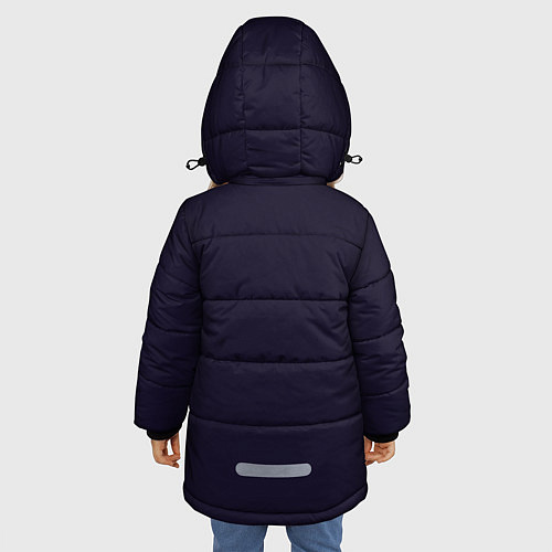 Зимняя куртка для девочки FAIRY TAIL ХВОСТ ФЕИ / 3D-Черный – фото 4