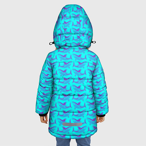Зимняя куртка для девочки 6IX9INE / 3D-Черный – фото 4