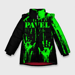 Куртка зимняя для девочки Павел, цвет: 3D-красный
