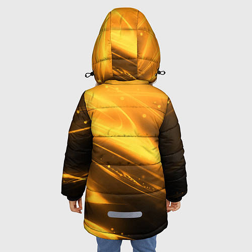 Зимняя куртка для девочки Злой Джин BRAWL STARS / 3D-Черный – фото 4