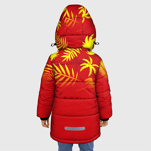 Зимняя куртка для девочки BRAWL STARS EVIL GENE В ЛЕТО / 3D-Черный – фото 4