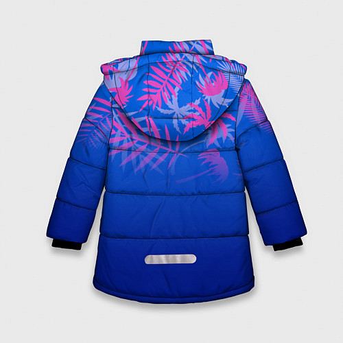 Зимняя куртка для девочки ТРОПИКИ / 3D-Светло-серый – фото 2