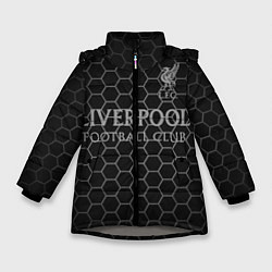 Куртка зимняя для девочки LIVERPOOL, цвет: 3D-светло-серый