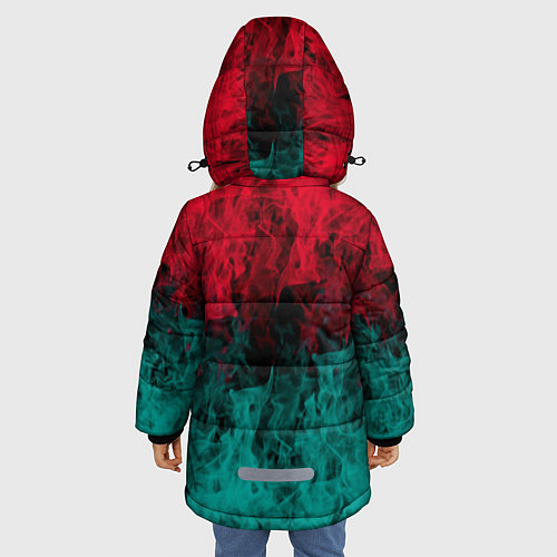 Зимняя куртка для девочки LIVERPOOL / 3D-Черный – фото 4