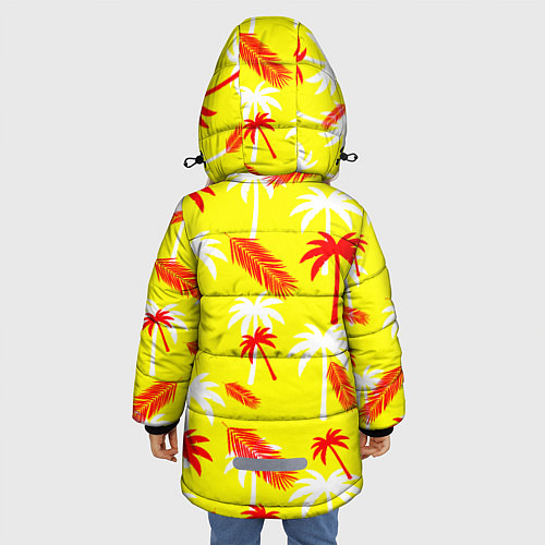 Зимняя куртка для девочки 6ix9ine / 3D-Черный – фото 4