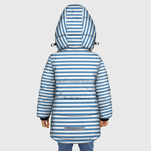 Зимняя куртка для девочки ВДВ / 3D-Черный – фото 4