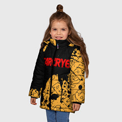 Куртка зимняя для девочки FAR CRY 6 ФАР КРАЙ 6, цвет: 3D-черный — фото 2