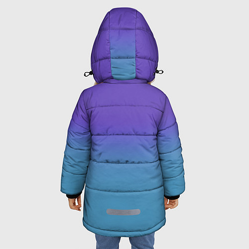 Зимняя куртка для девочки The umbrella academy / 3D-Черный – фото 4
