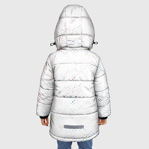 Зимняя куртка для девочки BMW БМВ / 3D-Черный – фото 4