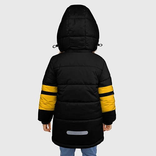 Зимняя куртка для девочки BOSTON BRUINS NHL / 3D-Черный – фото 4