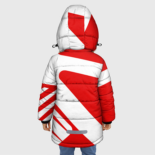 Зимняя куртка для девочки СССР / 3D-Черный – фото 4