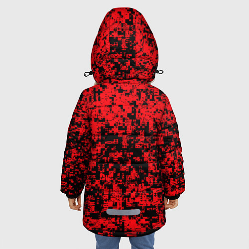 Зимняя куртка для девочки MILAN / 3D-Черный – фото 4