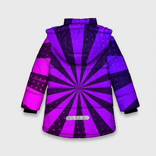 Зимняя куртка для девочки Emz Brawl stars ЭМЗ / 3D-Светло-серый – фото 2