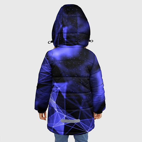Зимняя куртка для девочки FORD / 3D-Черный – фото 4