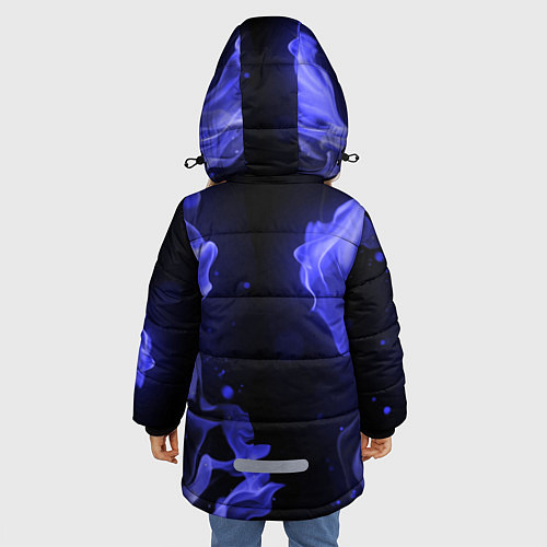 Зимняя куртка для девочки FORD / 3D-Черный – фото 4