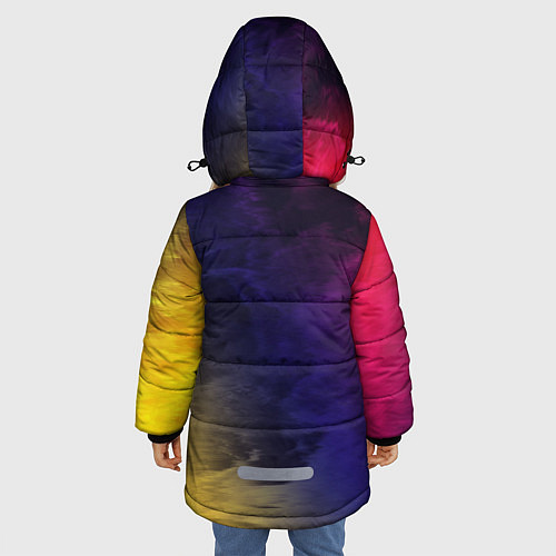 Зимняя куртка для девочки DOOM ДУМ / 3D-Черный – фото 4