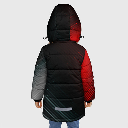Зимняя куртка для девочки THE LAST OF US ОДНИ ИЗ НАС / 3D-Черный – фото 4