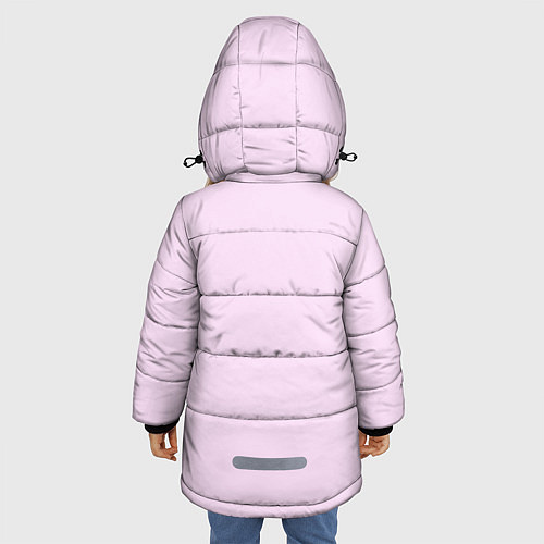 Зимняя куртка для девочки Космическая Сейлор Мун / 3D-Черный – фото 4