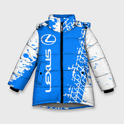 Куртка зимняя для девочки LEXUS ЛЕКСУС, цвет: 3D-светло-серый