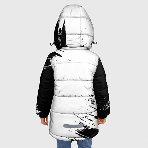 Зимняя куртка для девочки METALLICA МЕТАЛЛИКА / 3D-Черный – фото 4