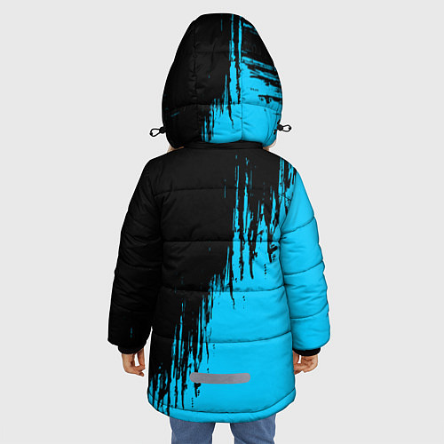 Зимняя куртка для девочки PORTAL ПОРТАЛ / 3D-Черный – фото 4