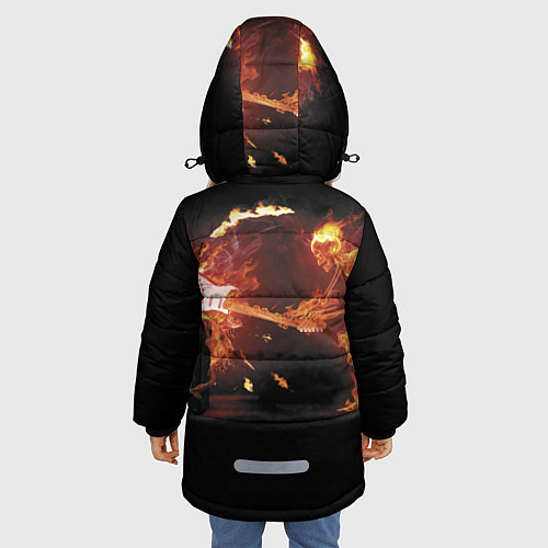 Зимняя куртка для девочки Olga Buzova / 3D-Черный – фото 4