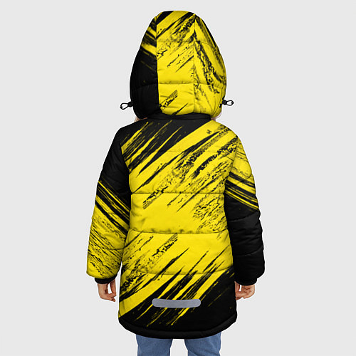 Зимняя куртка для девочки Pittsburgh Penguins Sport / 3D-Черный – фото 4