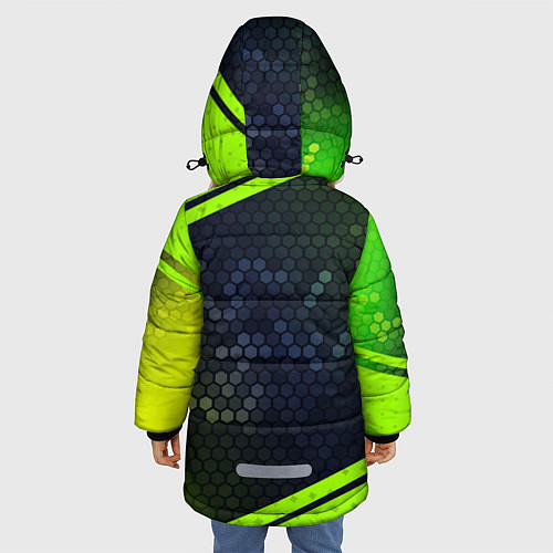Зимняя куртка для девочки VENUM ВЕНУМ / 3D-Черный – фото 4
